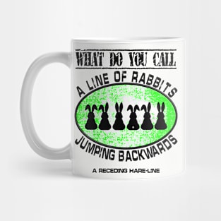 Line of Rabbits - Dad Jokes Mug